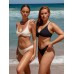 Black Twist Backless Bikini Top Black Twist Backless Bikini Top