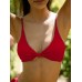 Red-Pink Reversible Knot X Cross Bikini Top Red-Pink Reversible Knot X Cross Bikini Top