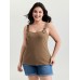 Supersoft Adjustable Shoulder Strap Plain Tank Top Supersoft Adjustable Shoulder Strap Plain Tank Top