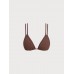 Dark Coffee Strappy Bikini Top Dark Coffee Strappy Bikini Top